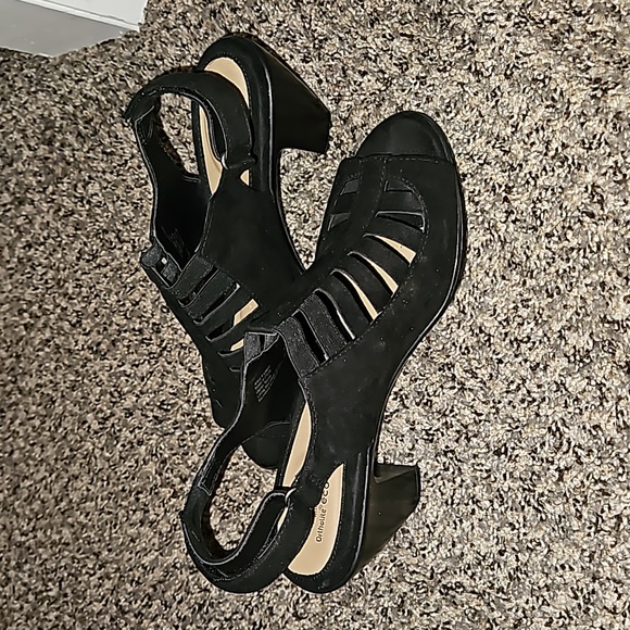 Crof & Barrow Ortholite Caged High Heels - Picture 2 of 4